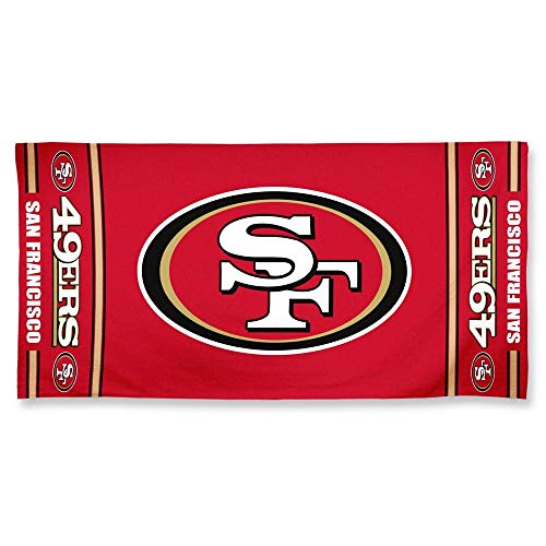 Telo da spiaggia con licenza ufficiale NFL San