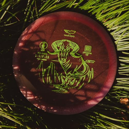 image for yikundiscs Yikun Midrange Disc Golf Disc-Overstabel Golf Mid-Range,PDG