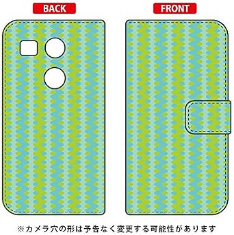 Second Skin Notebook Type Smartphone Case uistore Textile Green/for Nexus 5X LG-H791 / docomo DLGN5X-IJTC-401-LJ63 DLGN5X-IJTC-401-LJ63