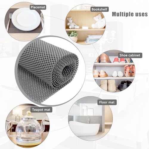Rollo de alfombrilla antideslizante impermeable y recortable para el hogar 7