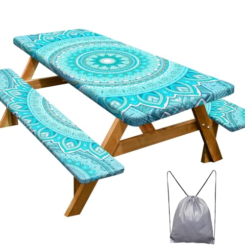 Play Tailor Picnic Table Cover Bench Covers Camping Essentials Tablecloth