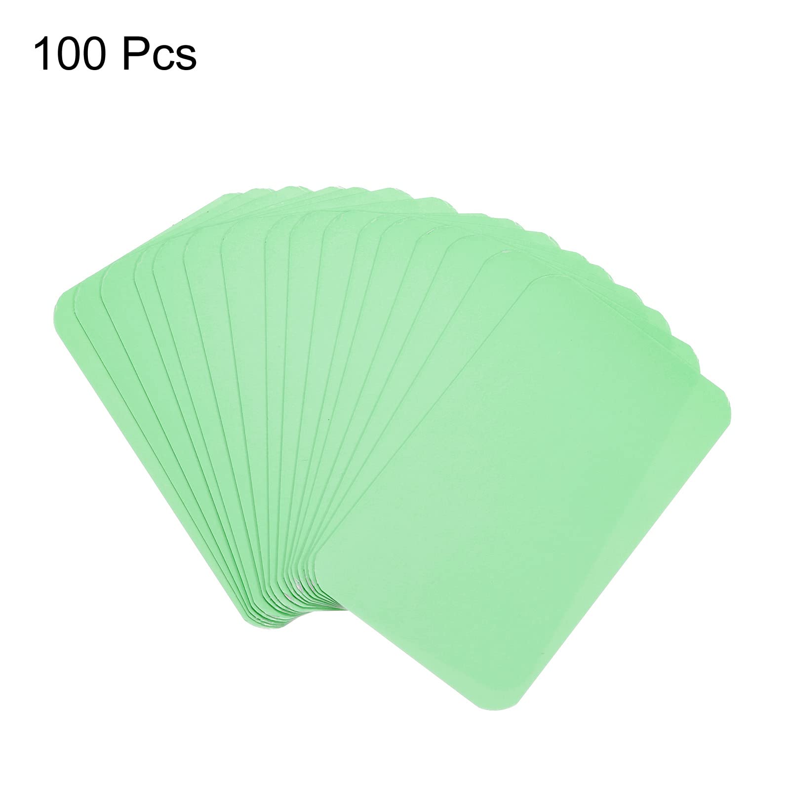 PATIKIL 3.5" x 2" Blank Paper Business Cards - Image 3