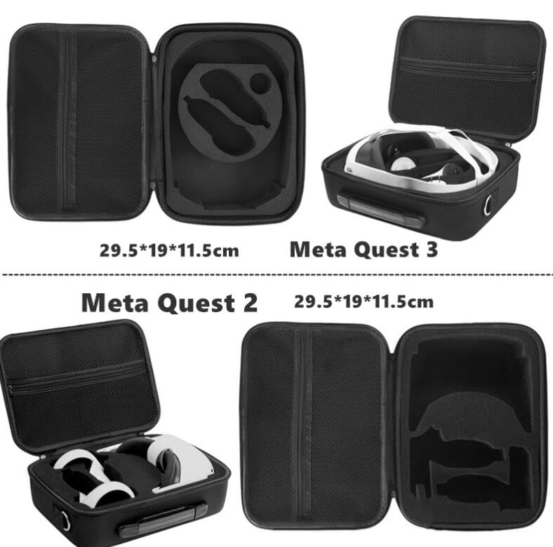 Amazon | Meta Quest 3/Quest 2ケース 携帯用ケース 収納ケース Oculus  