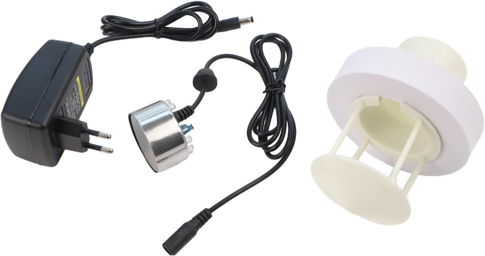 Floating Mist Dispenser Mini Mist Maker LED Light Floating Sprayer ABS Fogger Water Fountain For Mini Pool Pond Fish Tank