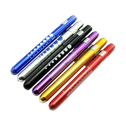 Braceus Medical Surgical Doctor Nurse Emergency Reusable Pocket Pen Light Penlight Torch Cover
