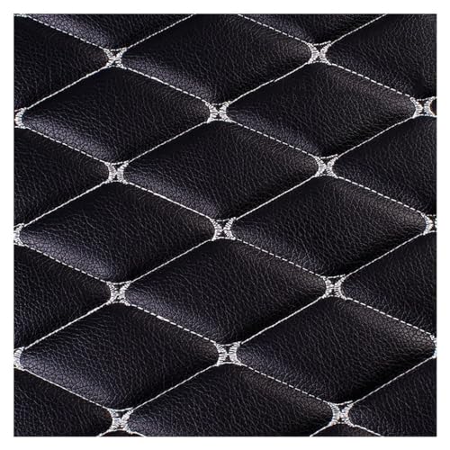 Tissu simili cuir étanche et matelassé rouge pour sellerie auto et loisirs créatifs