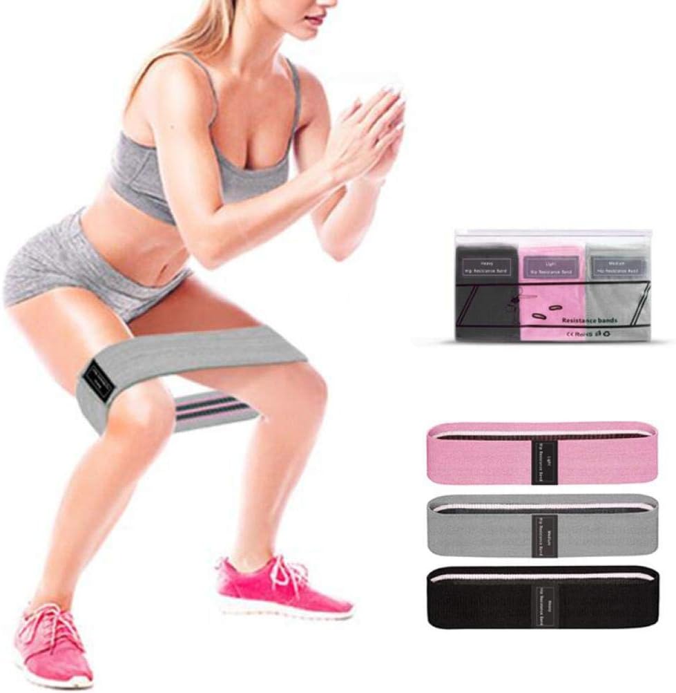 AYES 3 Packs Resistance Bands Exercise Loops,Workout Booty Bands for Hips, Glutes, Legs Whole Body, Durable Fitness Exercise Bands for Pilates, Yoga Body Building