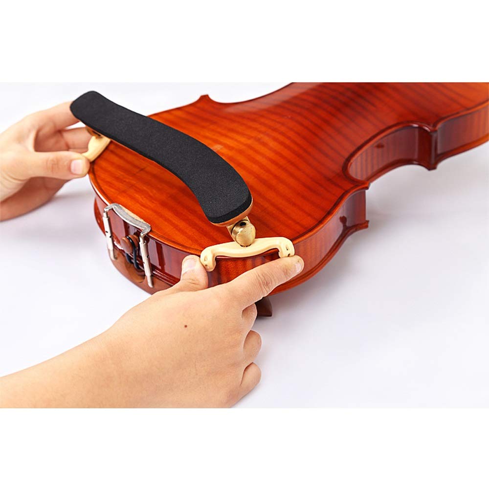 Coussin De Violon Universel - Support Épaule Bois Pour Débutants - Taille 1/2, 1/4, 1/8 - Confortable Et Stable