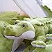 KERDEJAR haohao3 Almohada de Felpa de cocodrilo, Peluche de cocodrilo Verde Relleno...