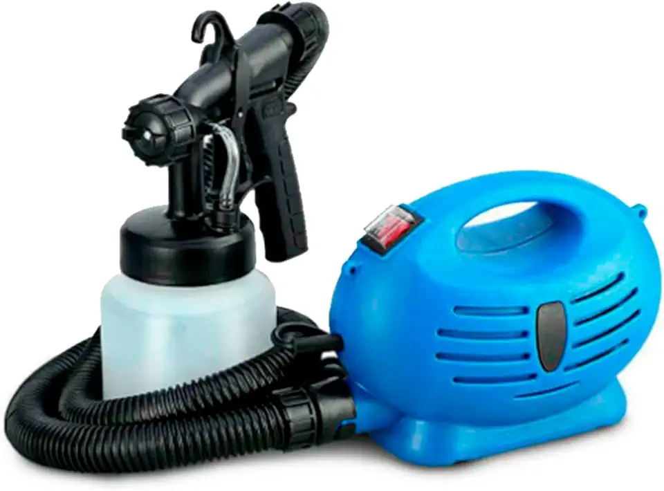 Pistola Pulverizadora Elétrica para Pintura, 650W, Azul e Preto (110, Volts)