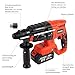 OnlyInNY Akku Bohrhammer SDS Plus, Bürstenloser Motor Schlagbohrmaschine mit 3-in-1 Modus (Hammerbohren/Meißeln/Bohren), Kompatibel mit Makita 18V Akku, 4.0Ah 2x Akku Ladegerät im Koffer