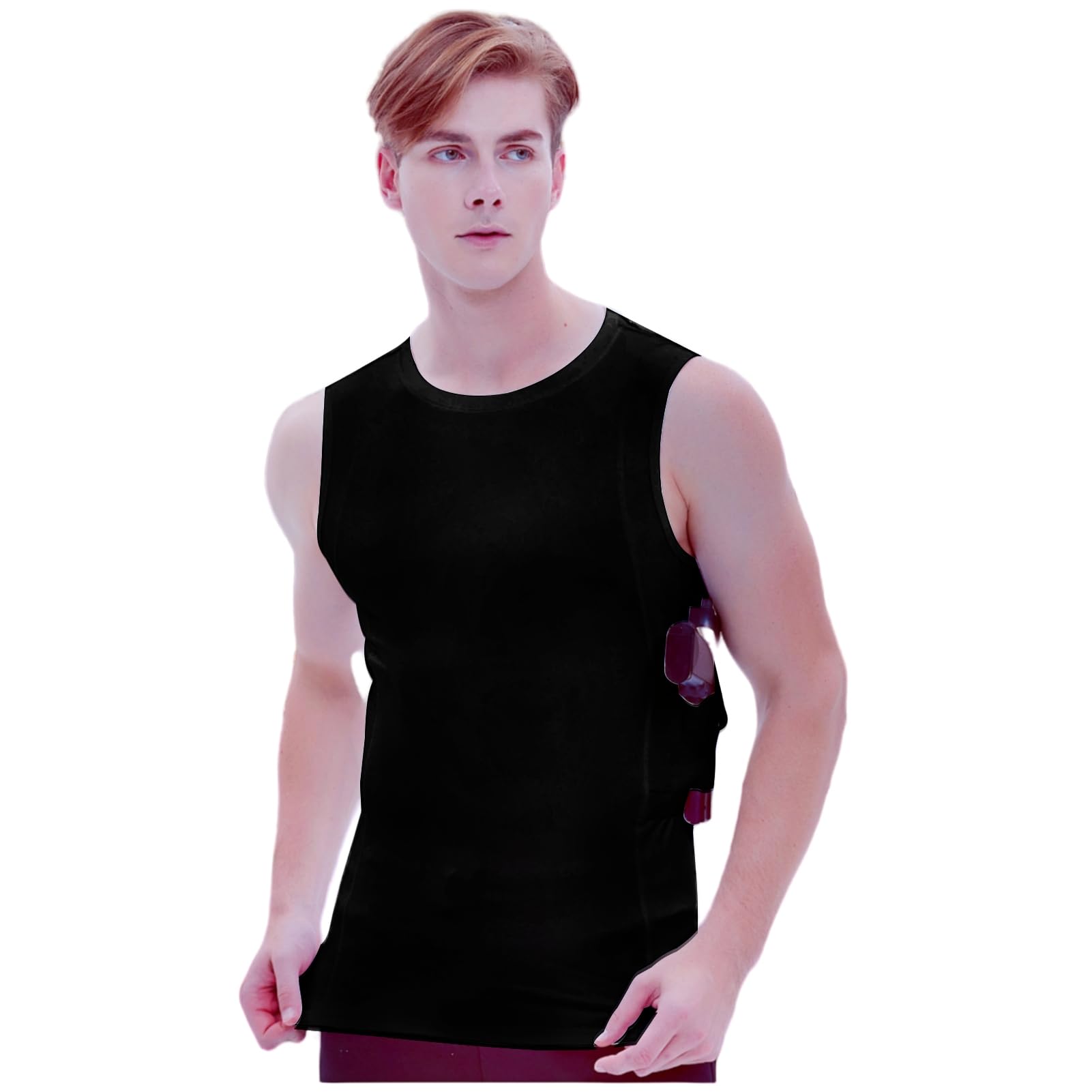 Concealed Carry T-Shirt Holster Tactical Clothes Pistol Holster Short Sleeve Shirt Gun Holster For Men Women Invisible Carry - 18