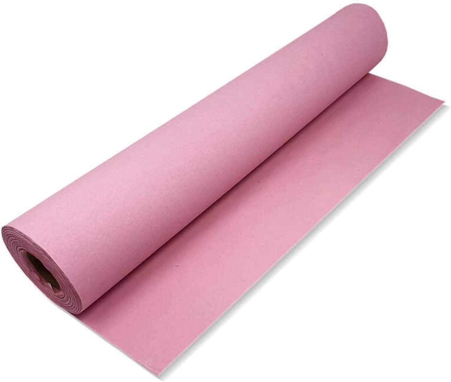 Rollo de Papel Camilla de Color 1 Capa - ±70 metros de longitud, Sin Precorte, Papel Camilla Masaje y Estetica (1, ROSA)