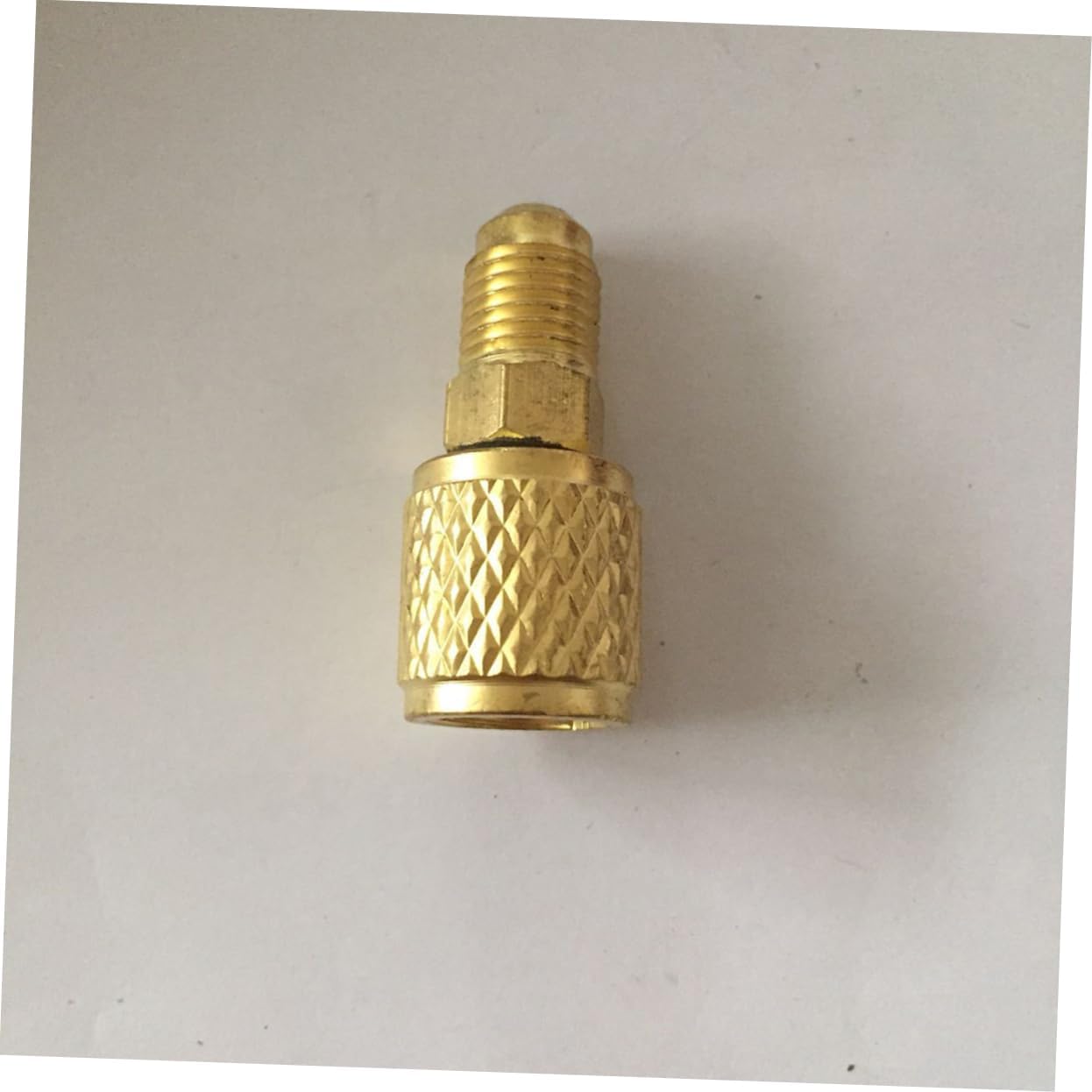4pcs Fluorination Tools Adapter Connector Conditioner Adaptor Hose Kit Refrigeration Repair Joint Quick Remover Installer Golden