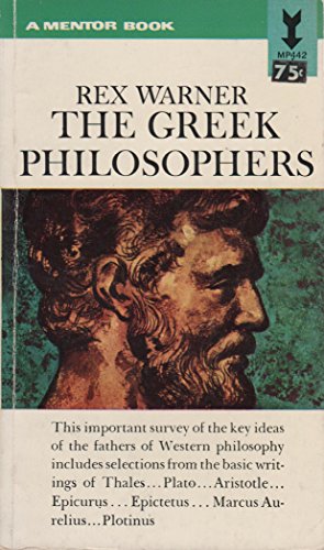 The Greek Philosophers B00AIWDJO4 Book Cover