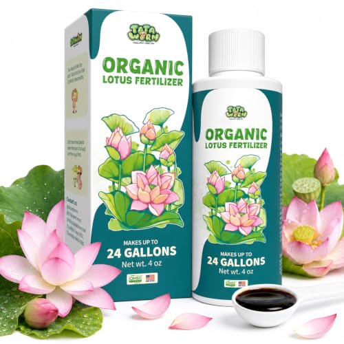 Organic Lotus Fertilizer, 4oz Makes 24 Gallons, Liquid Kelp Plant Food