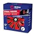 Sparco SPC1375BKRDC Juego de 4 Tapacubos Sicilia 13 Pulgadas Negro/Rojo/Carbonio