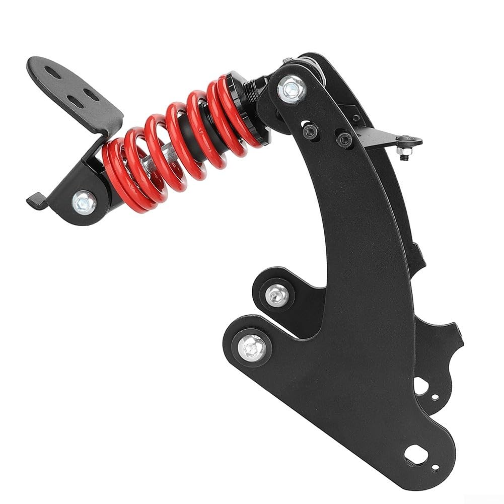 Ammortizzatore a sospensione posteriore per scooter elettrico Xiaomi M365 1S PRO1 PRO2, kit di aggiornamento dell'ammortizzazione, costruzione in acciaio (nero per Pro/Pro2)