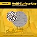 Mirka Abranet 6-Inch Sanding Discs - Hook and Loop Mesh Orbital Sander Pads, Dust-Free Sanding, Long-Lasting and Non-Clogging, Ideal for Wood, Metal, Automotive Finishes, and More, 50pcs, Grit 180