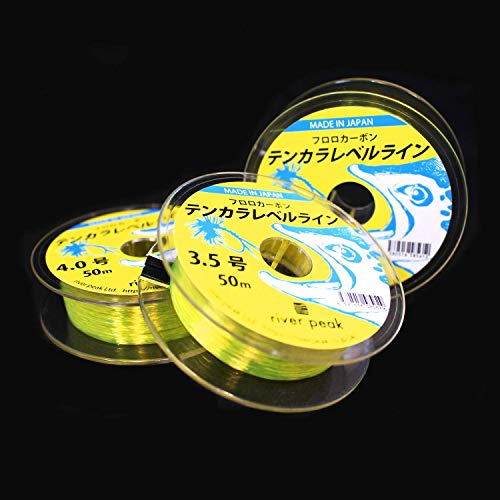 river peak(リバーピーク) テンカラ レベルライン 蛍光イエロー (3.0号) 5枚目