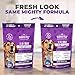 Mighty Petz MAX Dog Multivitamin - Senior & Adult Dog Vitamins 10 in 1 Complete Support for Joints, Immunity, Mobility, Gut, Energy, Skin Health, Pet Multivitamin Daily Chewable Supplement