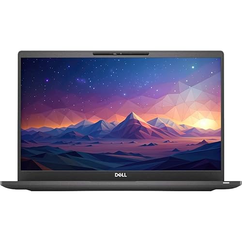 Dell 7400 Latitude Laptop 14" FHD (1920 x 1080) Notebook, 8th Gen Intel Core i5-8365U, 16GB RAM, 256GB M.2-NVMe, HDMI, Type-C, Webcam, Windows 11 Pro (Renewed)