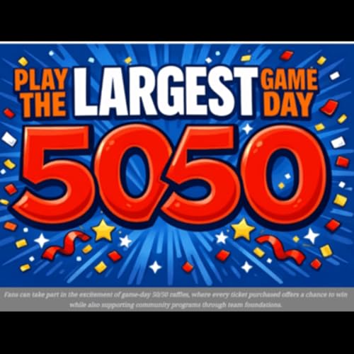 Edmonton Oilers Community Foundation (EOCF) runs the largest 5050 raffle in all of professional sports