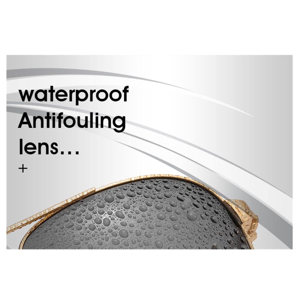 Lunettes de soleil polarisées en aluminium pour homme et femme UV400 Lunettes de soleil pour la pêche et la conduite