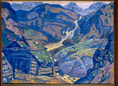 Lienzo Nicholas Roerich de 60x90cm para decoracion clasica del hogar