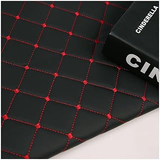 Tela para Tapizar, Manualidades y Bricolaje, Polipiel Suave al Tacto, Cuero Sintetico para Sillas, Sofás, Bolsos, Cojines, Asientos de Moto, Techos de Coche (140cm x 100cm)(Black,1.4X1m)