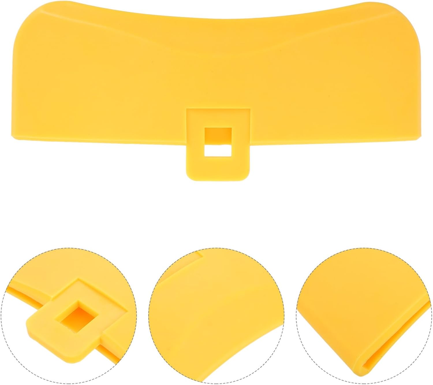 Yellow Abs Protective Bead Breaker Cover for Tire Shovel with Lightweight Design and Tire Surface Protection Plastic Sleeve