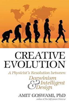 Creative Evolution: A Physicist's Resolution Between Darwinism and Intelligent Design