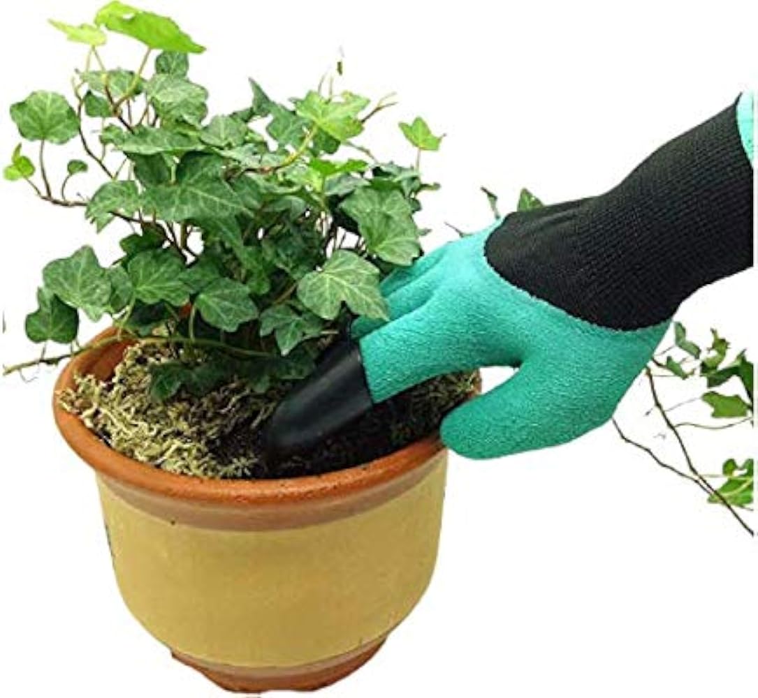Gants De Jardin Yeasing Avec Griffes - Idéal Pour Creuser, Planter Et Travailler La Terre Rapidement