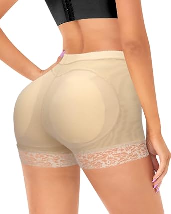 سراويل داخلية نسائية من الدانتيل المبطن من But t Lifter لتحسين الورك وتشكيل الجسم والتحكم في البطن وملابس داخلية قصيرة للأولاد