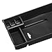 JOYTUTUS Center Console Tray Armrest Storage Box Container Compatible with C GLC Class W205 2015-2019 Center Console Organizer