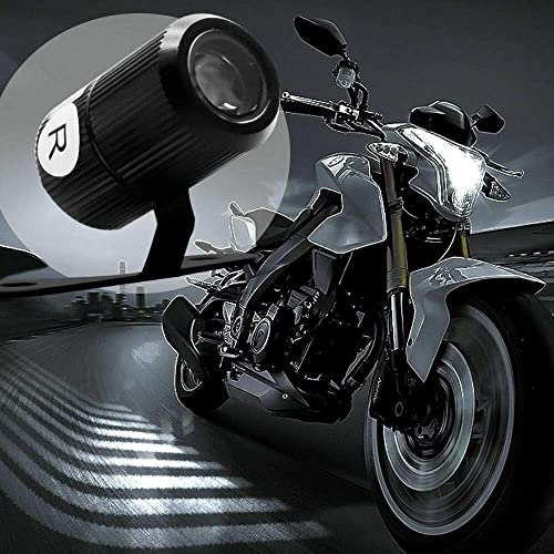 Riloer Luz neon para motocicleta, kits de luz LED para motocicleta, projetor fantasma sombra luzes d