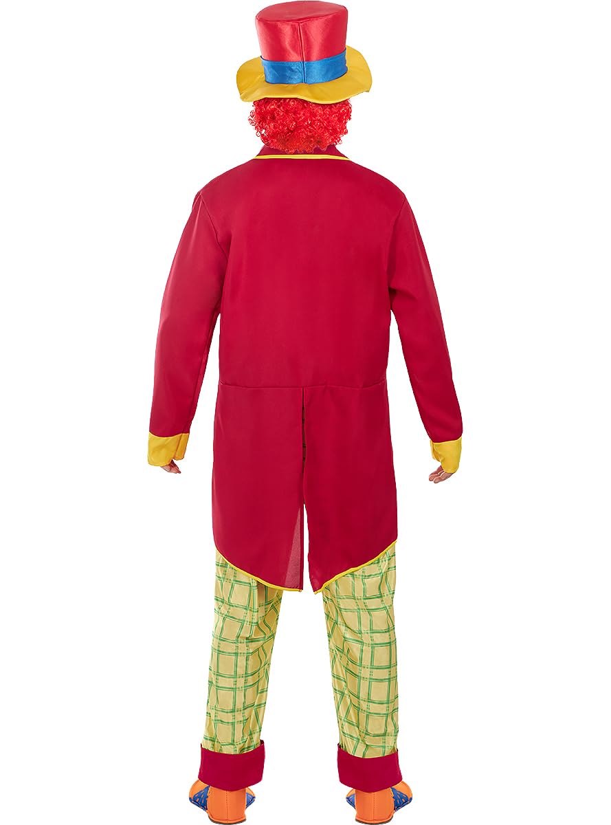 Cappello Pagliaccio Cappello Da Clown Rosso Per Adulti