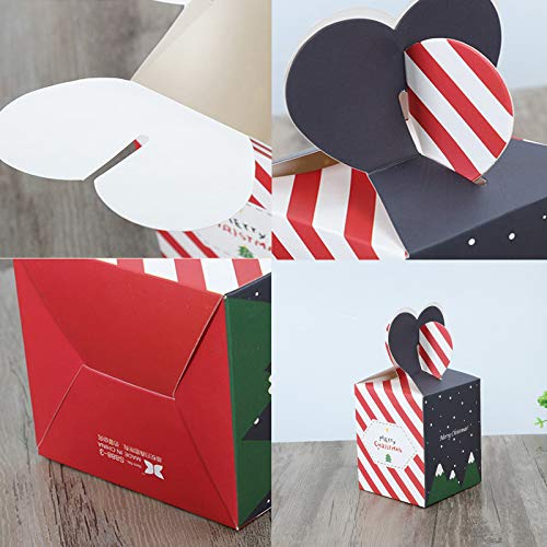 Eterspr 12 Pezzi Scatole Regalo di Natale