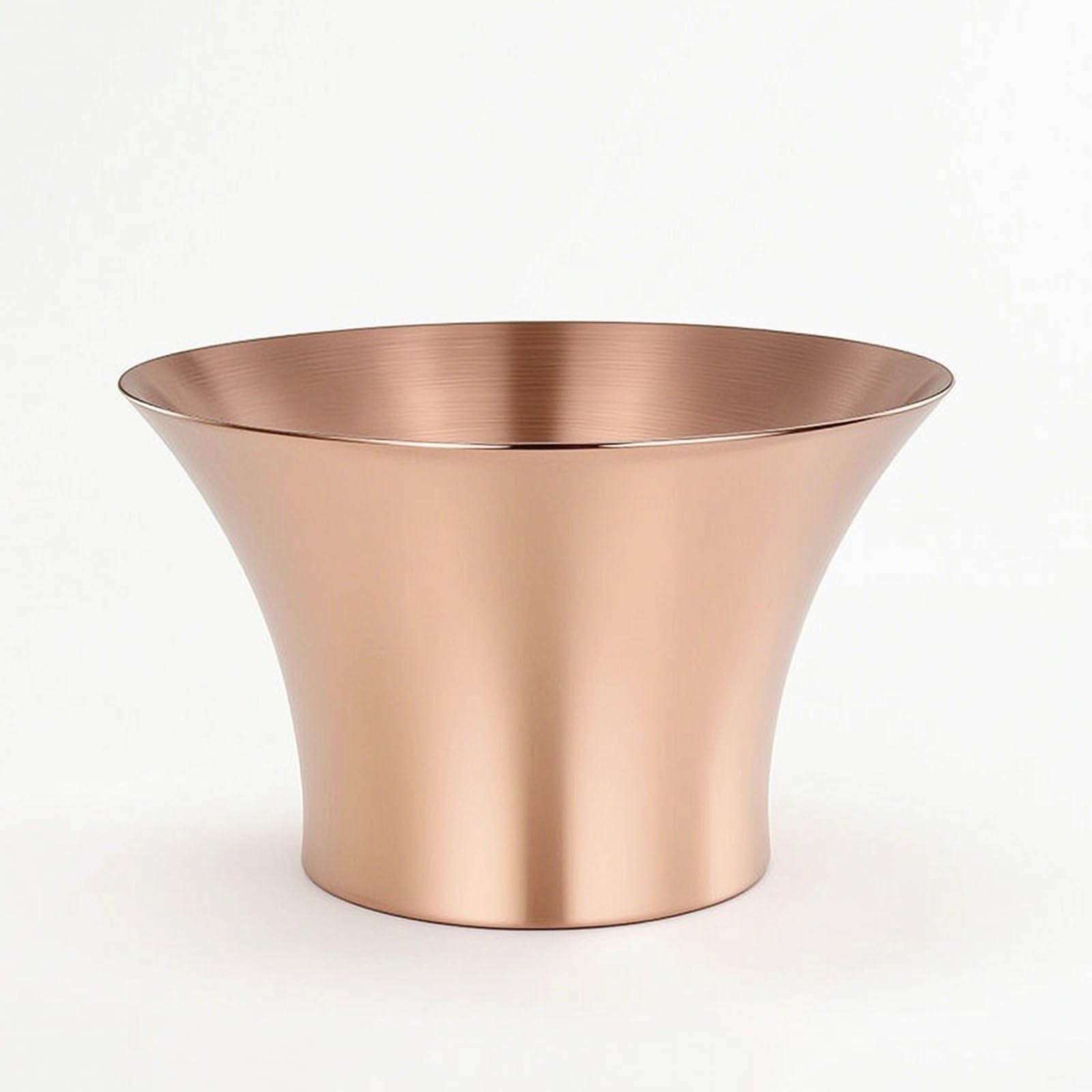 Qianly Champanera Acero Inoxidable Resistente Cubitera Acero Inoxidable Morno Hielera para Bar, Oro Rosa