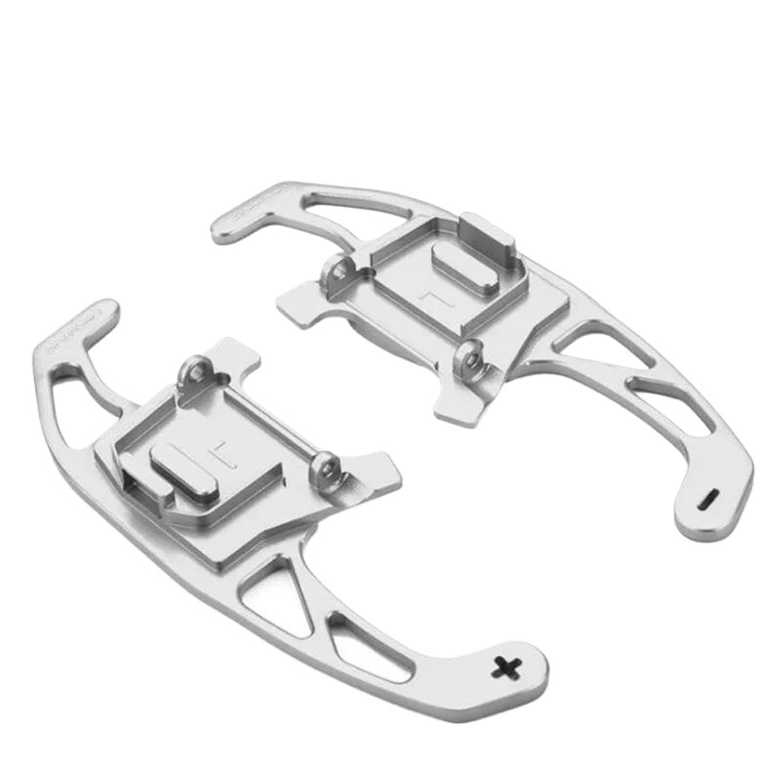 UIEOWHN Car Shift Paddle for Golf 7 7.5 GTI MK7 GTE GTD RLINE Polo Scirocco Jetta GLI Car Shifter Paddle(Silver)
