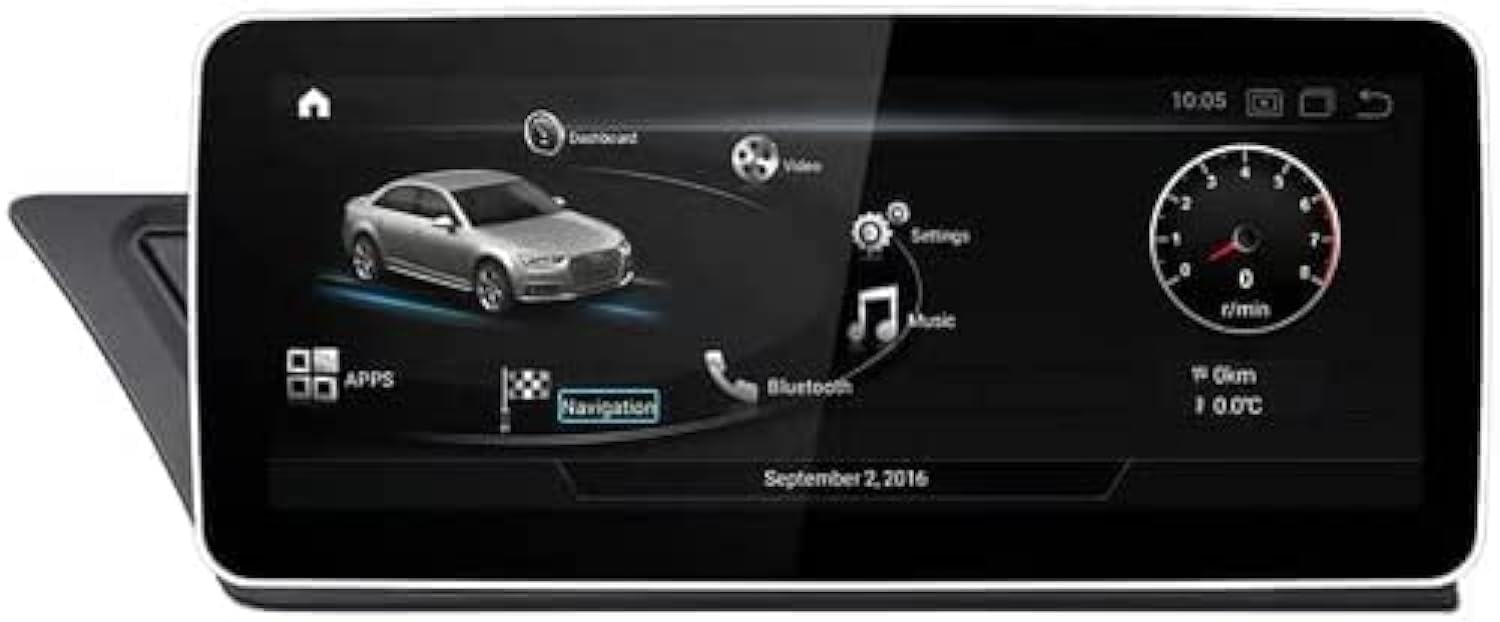 Car Stereo Screen for AUDI A4 / A5 / S5 2009 – 2016 FOR HIGH OPTION(CAR COMES WITH MOUSE AND CAMERA)(4+64)| GPS | BT | Wifi | Camera | CarPlay | MMI-3G | MMI-3G+…