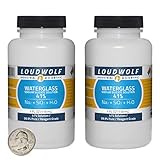 Sodium Silicate / 16 Fluid Ounces / 2 Bottles / 99.9% Pure Reagent Grade / 41% Solution