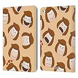 Ya en manzanajugosa.com: Head Case Designs Oficial Peanuts Patty de Menta Patrones de Caracteres Carcasa de Cuero Tipo Libro Compatible con Apple iPad 9.7 2017 / iPad 9.7 2018