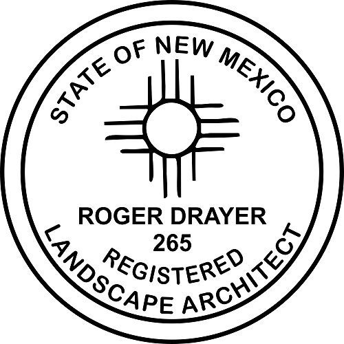 New Mexico Landscape Architect Embosser