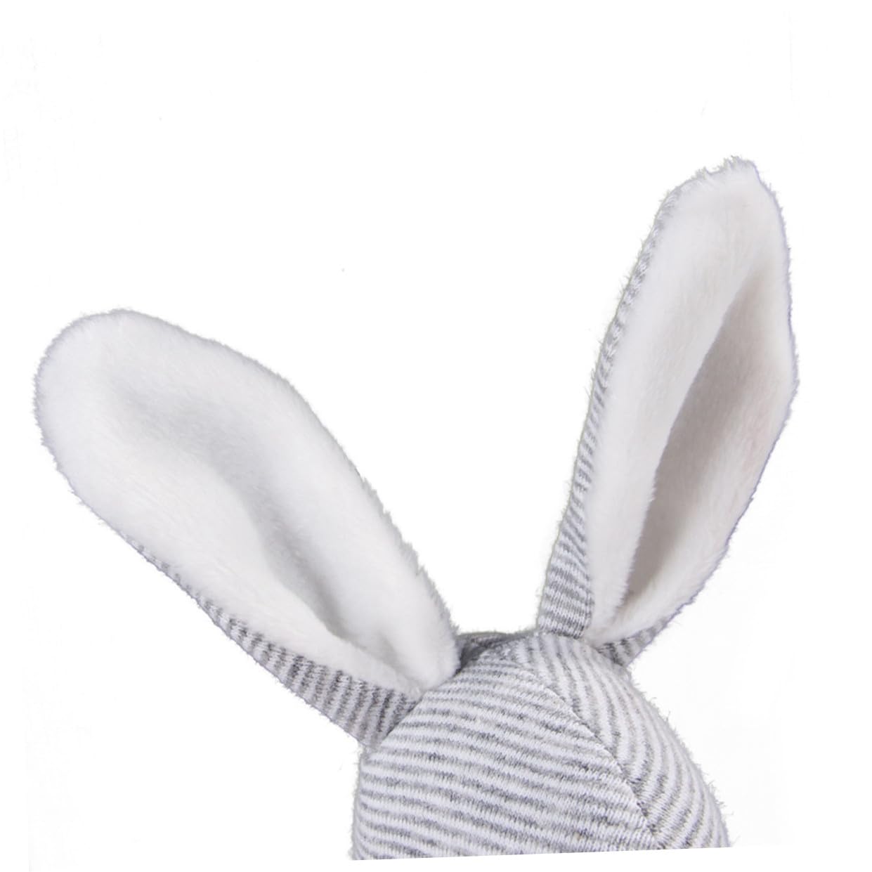 Mipcase Jouet Couineur Lapin pour Chien, Peluche Coton, Anti-Ennui | Saisir et Jouer, Réduit les Comportements Destructeurs, Jouet Sonore pour Animaux de Compagnie