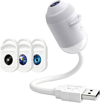Worparsen Starry Sky Projector Night Light, 2-in-1 Galaxy Starry Sky Light with Touch Control, Adjustable Brightness & Angle, Mini LED Mood Lamp for Bedroom, Car, Kids Room, Home & Travel, 3 [Energy Class A]