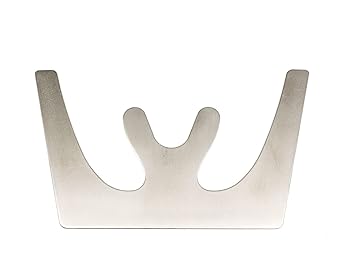 2 Occlussal Bite Plane Dental Stainless Steel (Fox Style) Standard and Petite