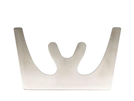 2 Occlussal Bite Plane Dental Stainless Steel (Fox Style) Standard and Petite