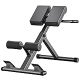 Heavy - Duty Hyperextension Roman Chair: 5 - Level Adjustable Incline, Rücken/Ab/Gesäß Workouts, 330lbs Kapazität Home Gym Equipment (simplified version)