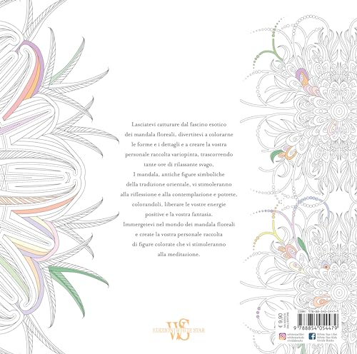 Mandala Floreali. Disegni Da Colorare. Ediz. Illustrata - 2